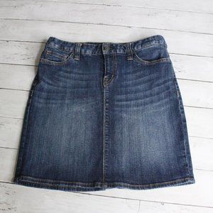 Tommy Hilfiger Women's Straight Denim Blue Jean Skirt Size 4 S